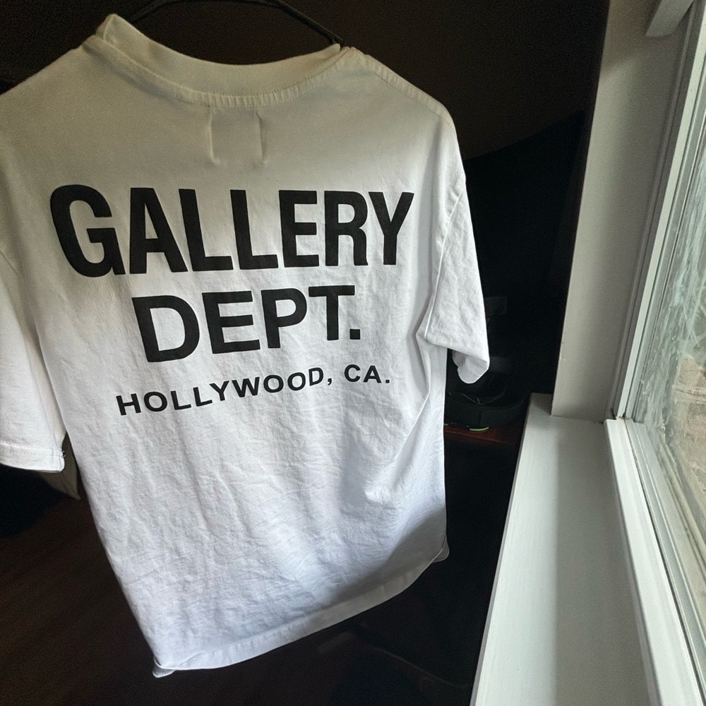 Gallery Dept Basic White T-Shirt